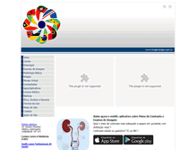 Tablet Screenshot of imaginologia.com.br